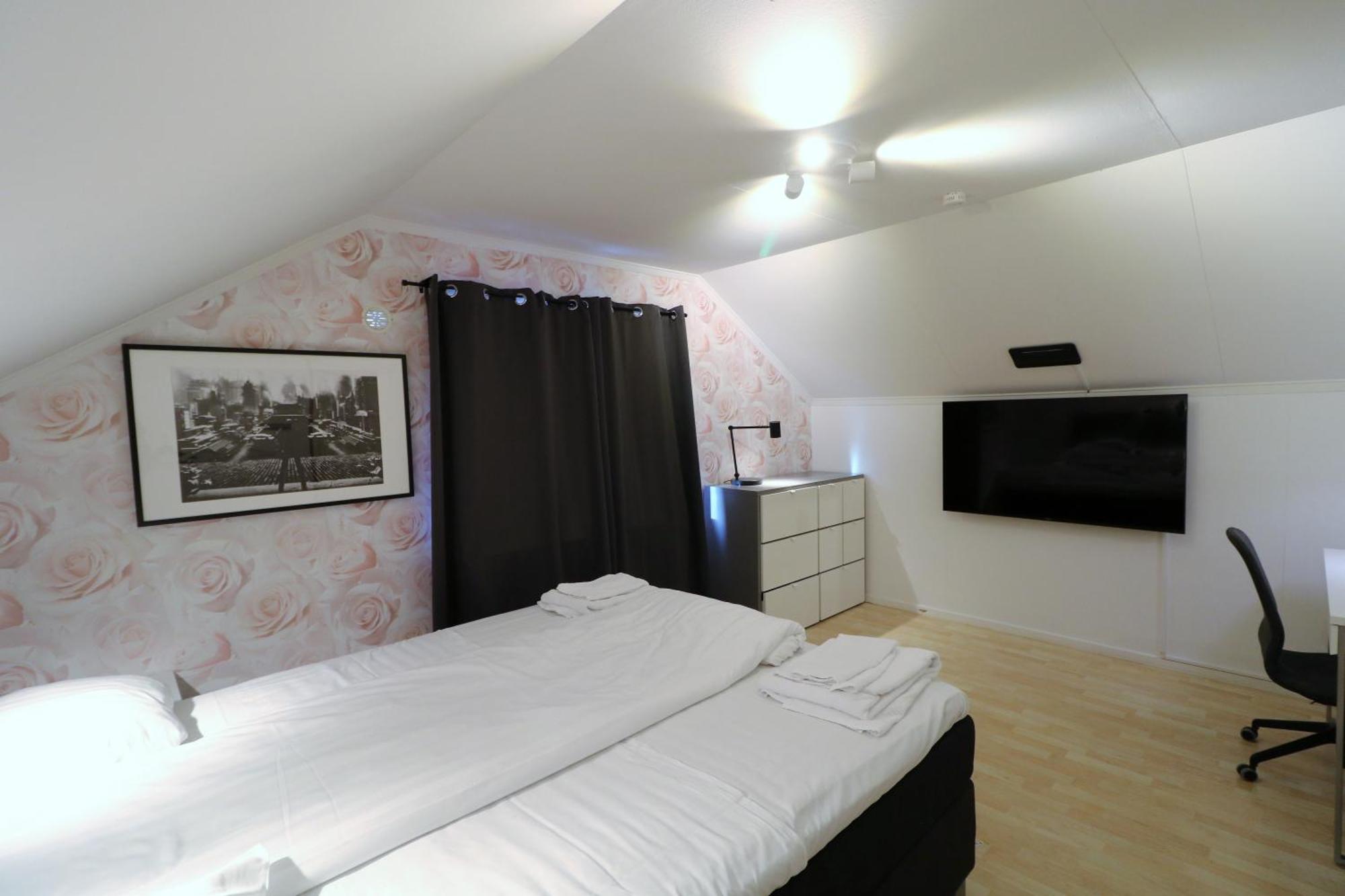 Ribo Apartment Arctic Kiruna Værelse billede